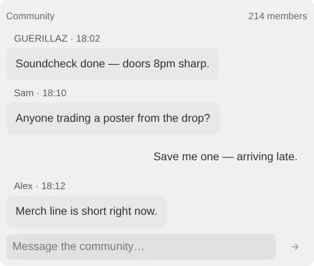 The Community Chat module