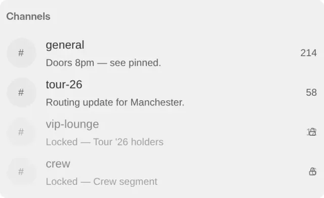 The Group Chats module