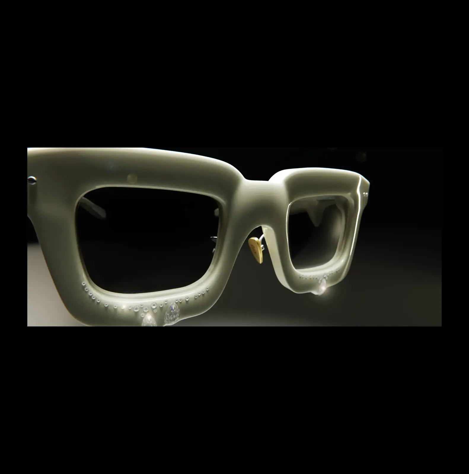Design: the square frame, rendered