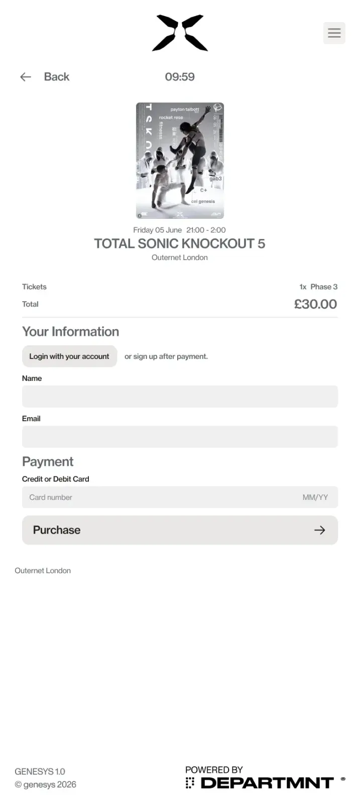 Genesys Portal: tickets