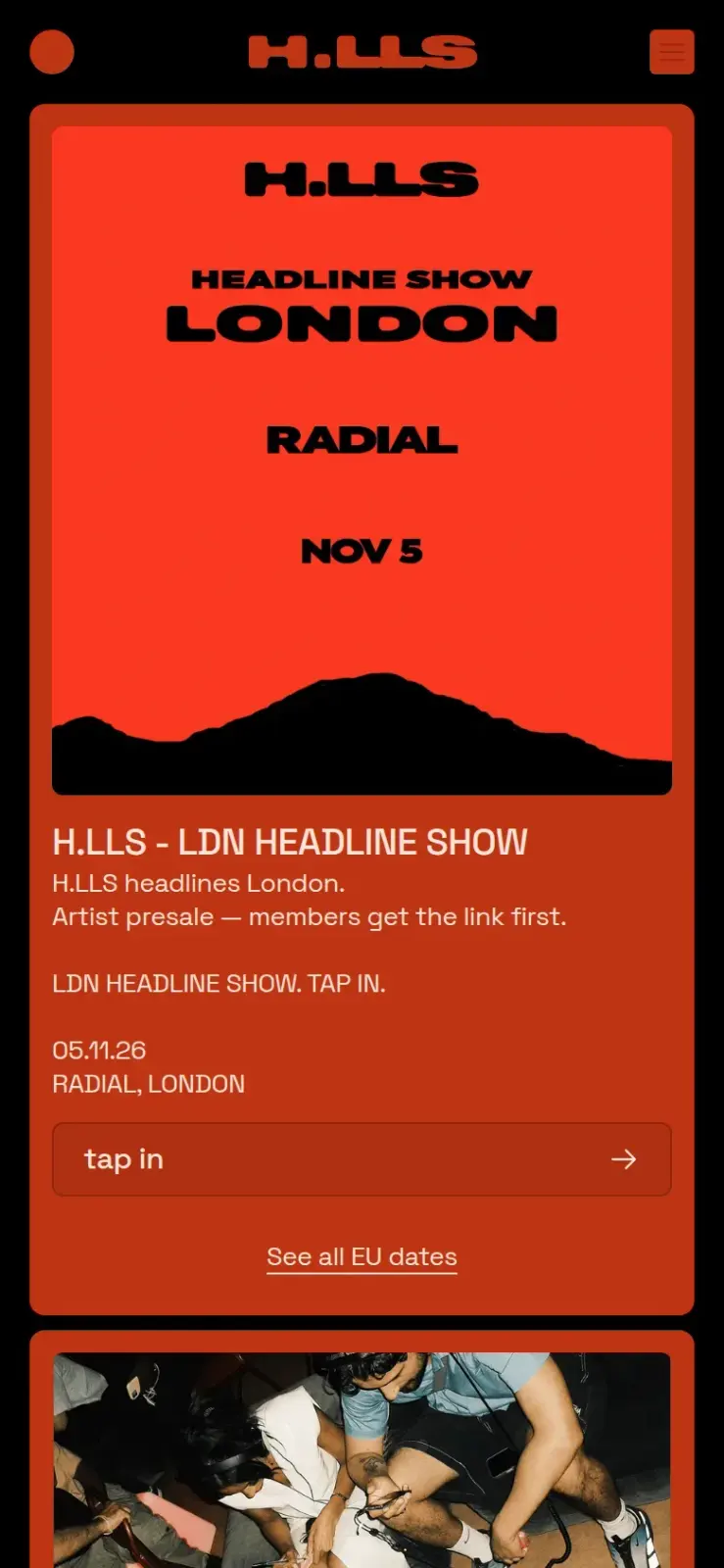H.LLS Portal, live: the headline show