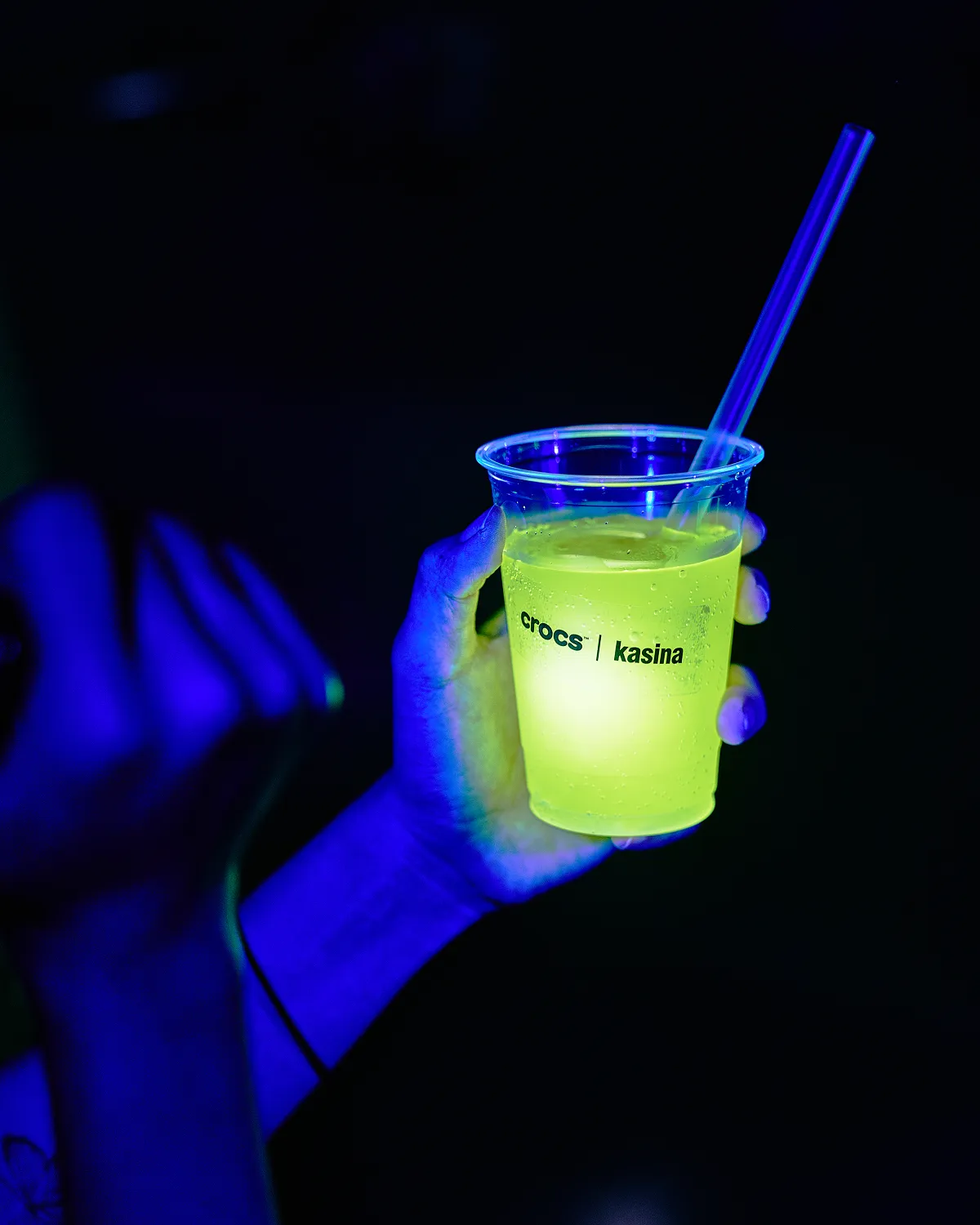 A cup under the light