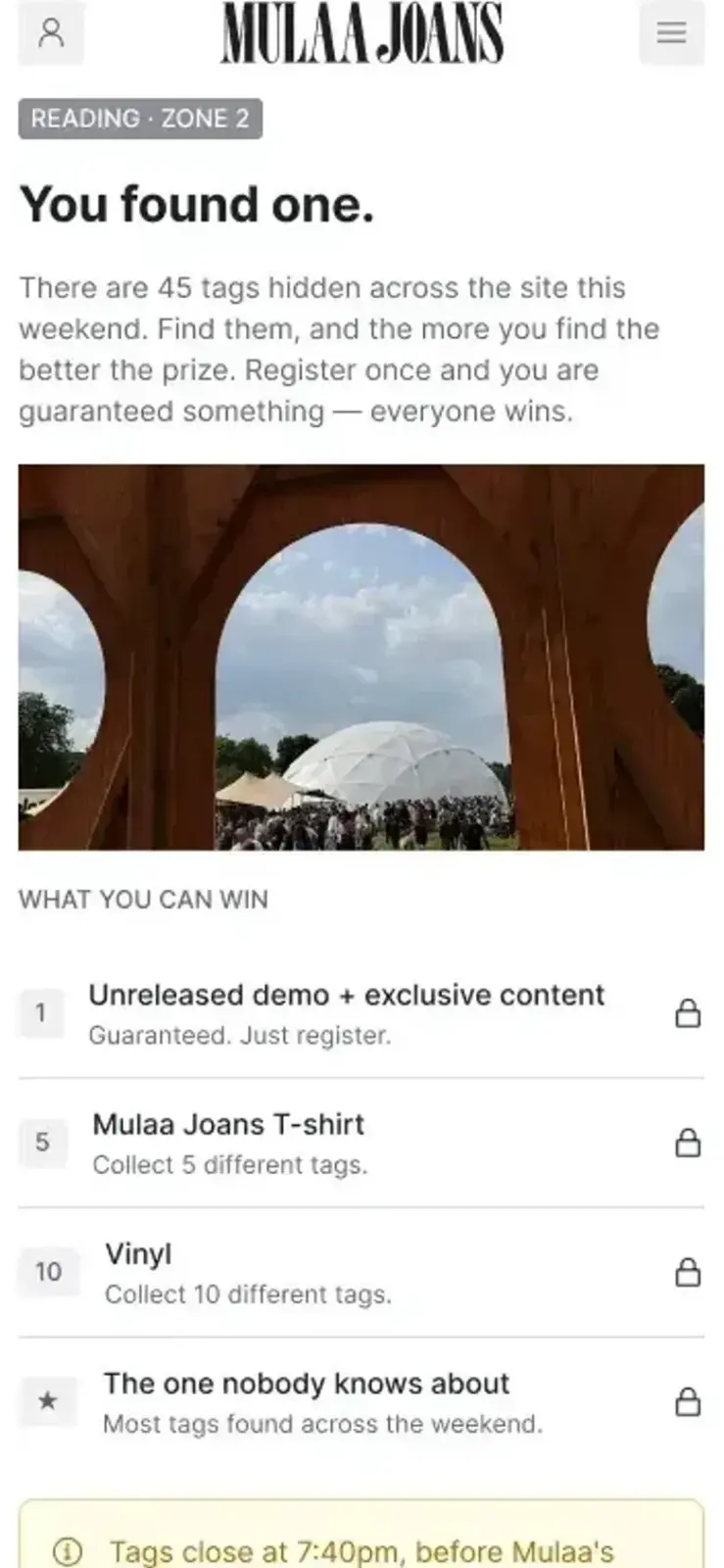 Mulaa Joans: a tag found