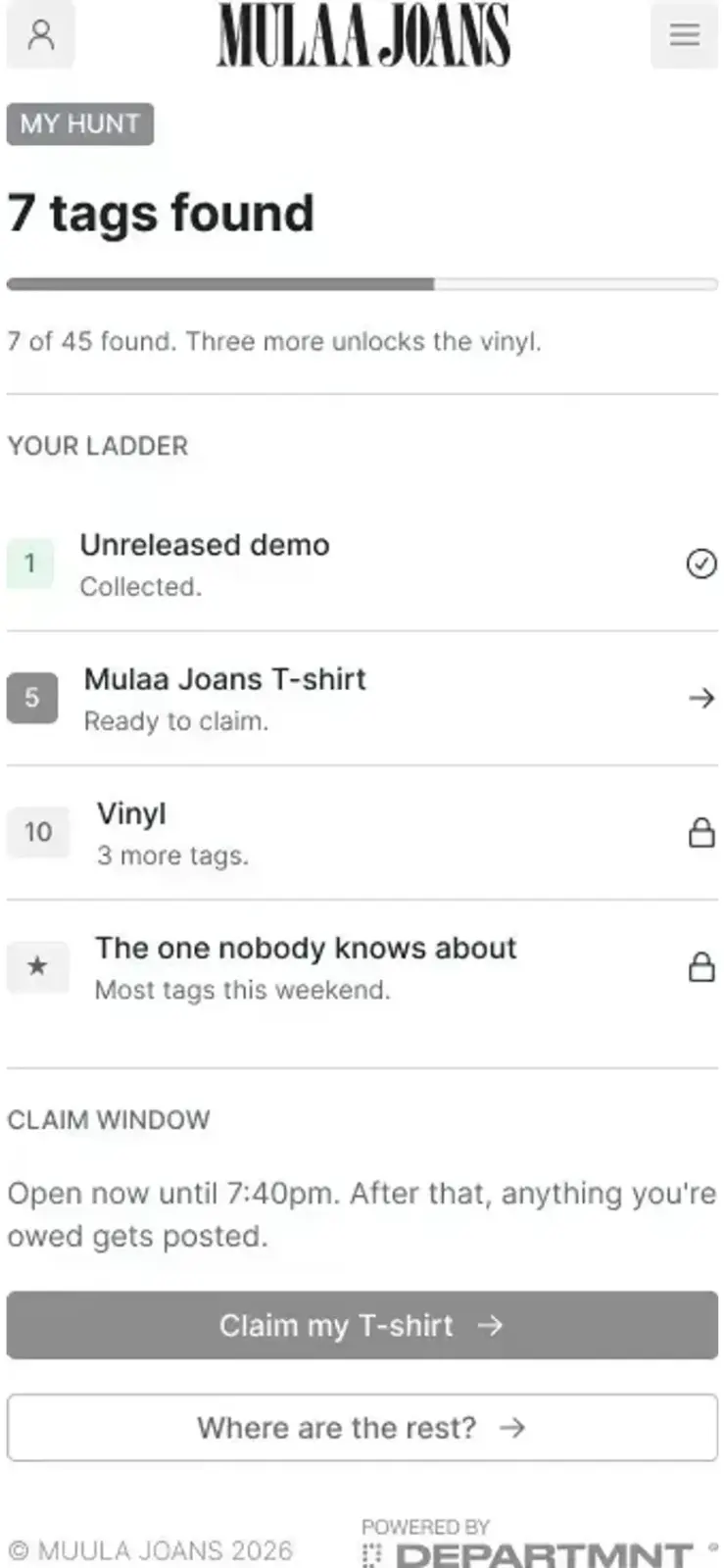 Reading and Leeds hunt: the claim window