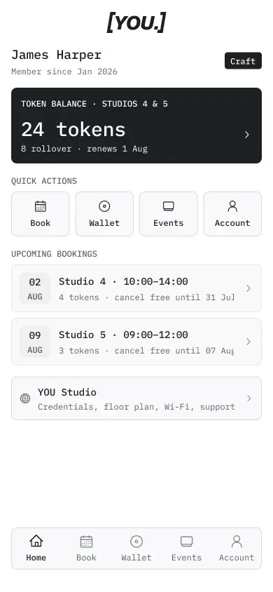 The YOU Studio Portal