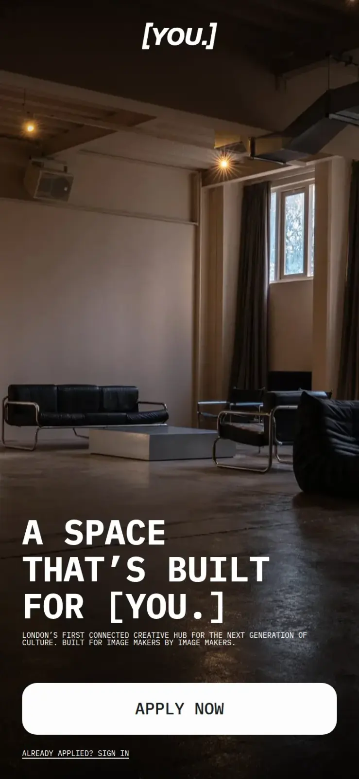 YOU Portal, live: a space built for you
