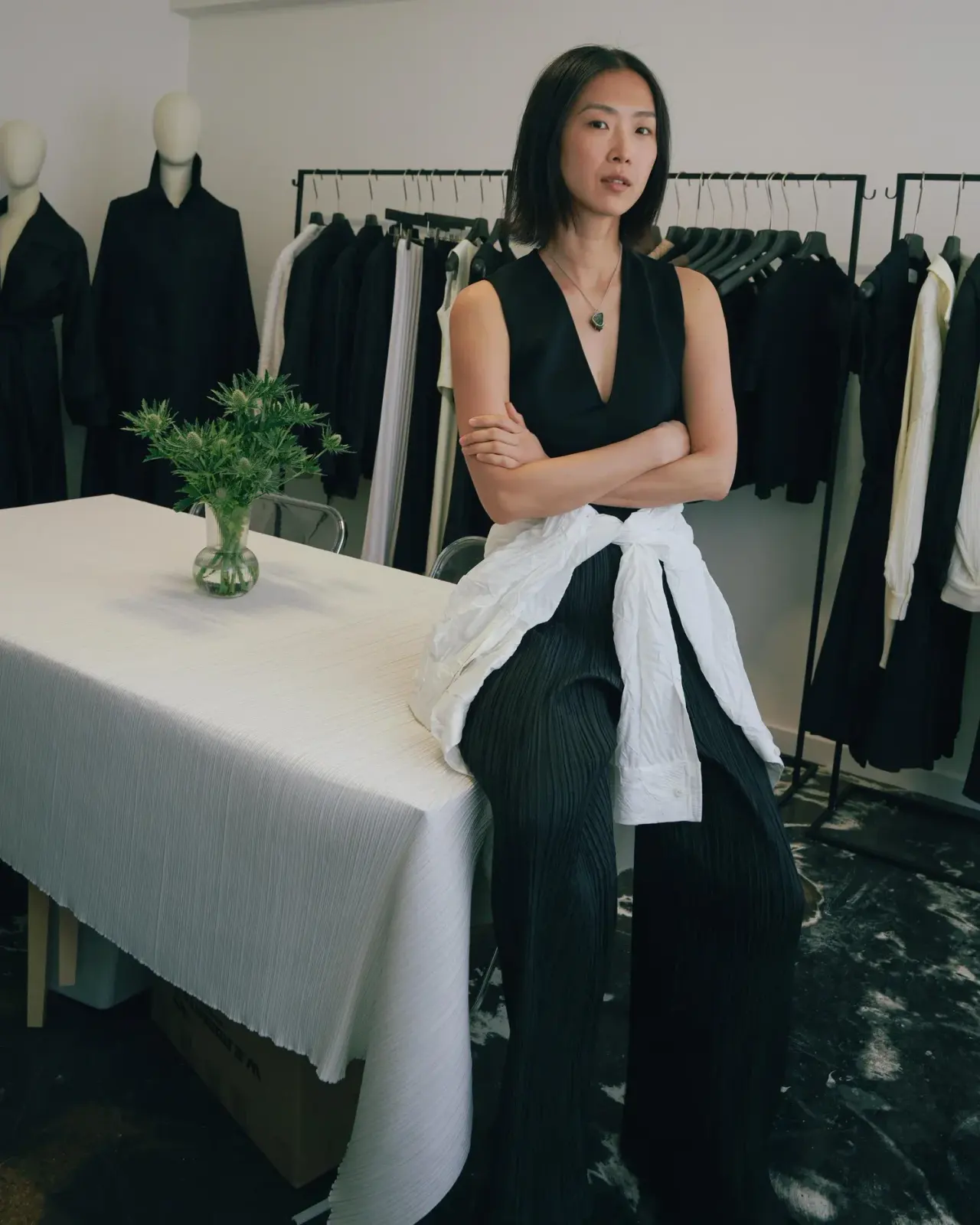 An editorial shot in private dining